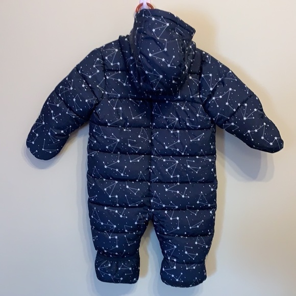 Baby constellation/star print snowsuit NWT 6-12 months… - Picture 5 of 5